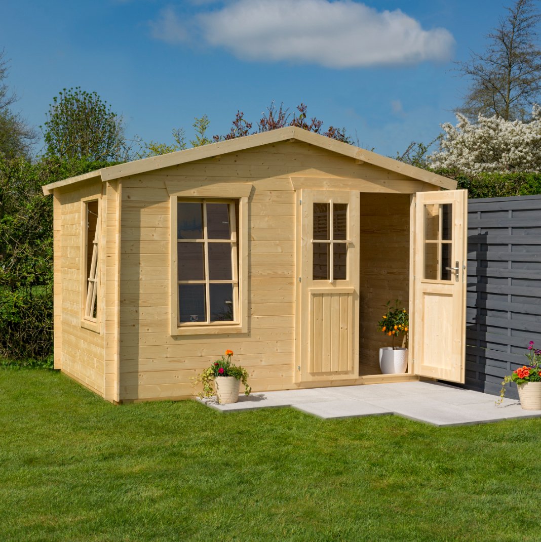 Rowlinson Garden Studio Log Cabin Price Comparisons | Compare The Build
