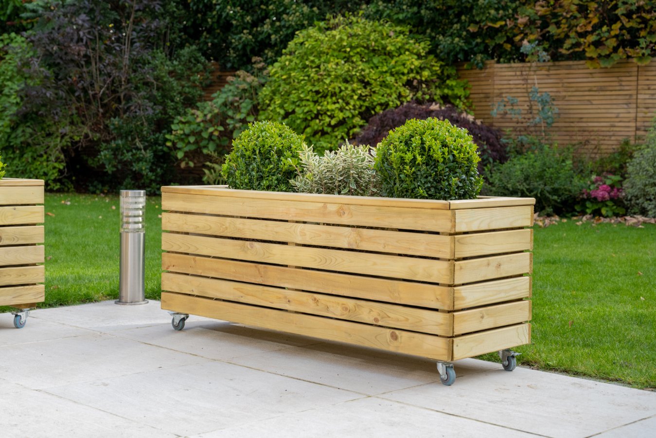 Linear Planter - Long with Wheels FSC® certified Price Comparisons | Compare The Build