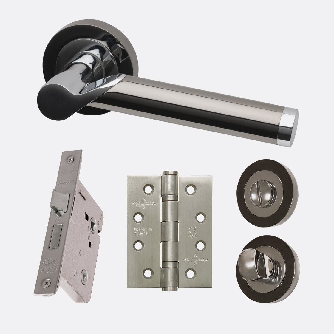 LPD Ironmongery Polaris Privacy Handle Hardware Pack 214x208x68mm Price Comparisons | Compare The Build