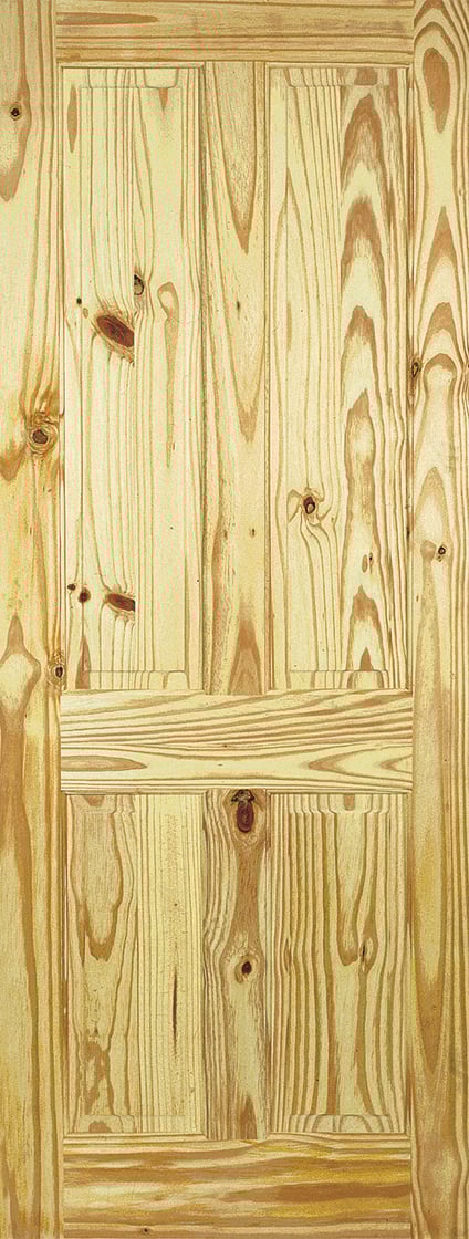 LPD 4 Panel Internal Knotty Pine 1981x686x35mm Price Comparisons | Compare The Build