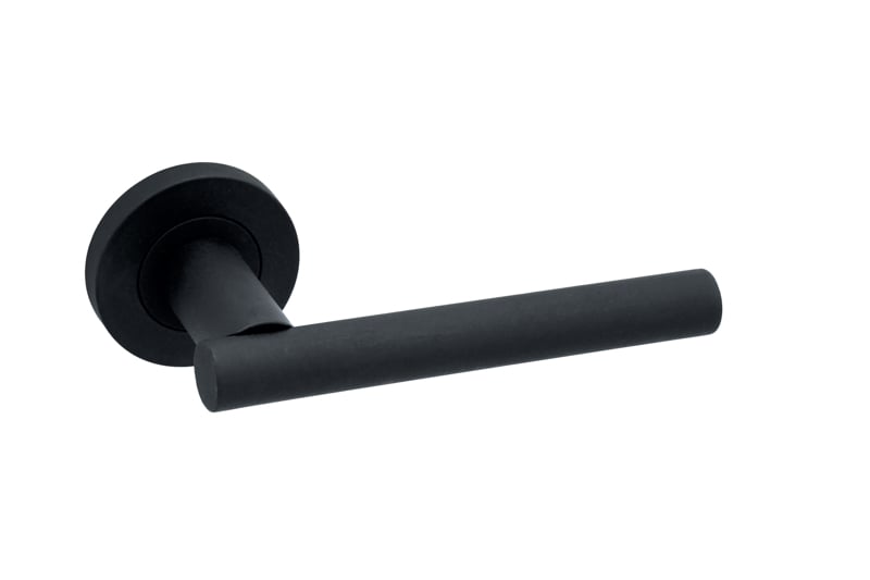 LPD Ironmongery Hyperion Matt Black Privacy Handle Pack 54x56x130mm Price Comparisons | Compare The Build