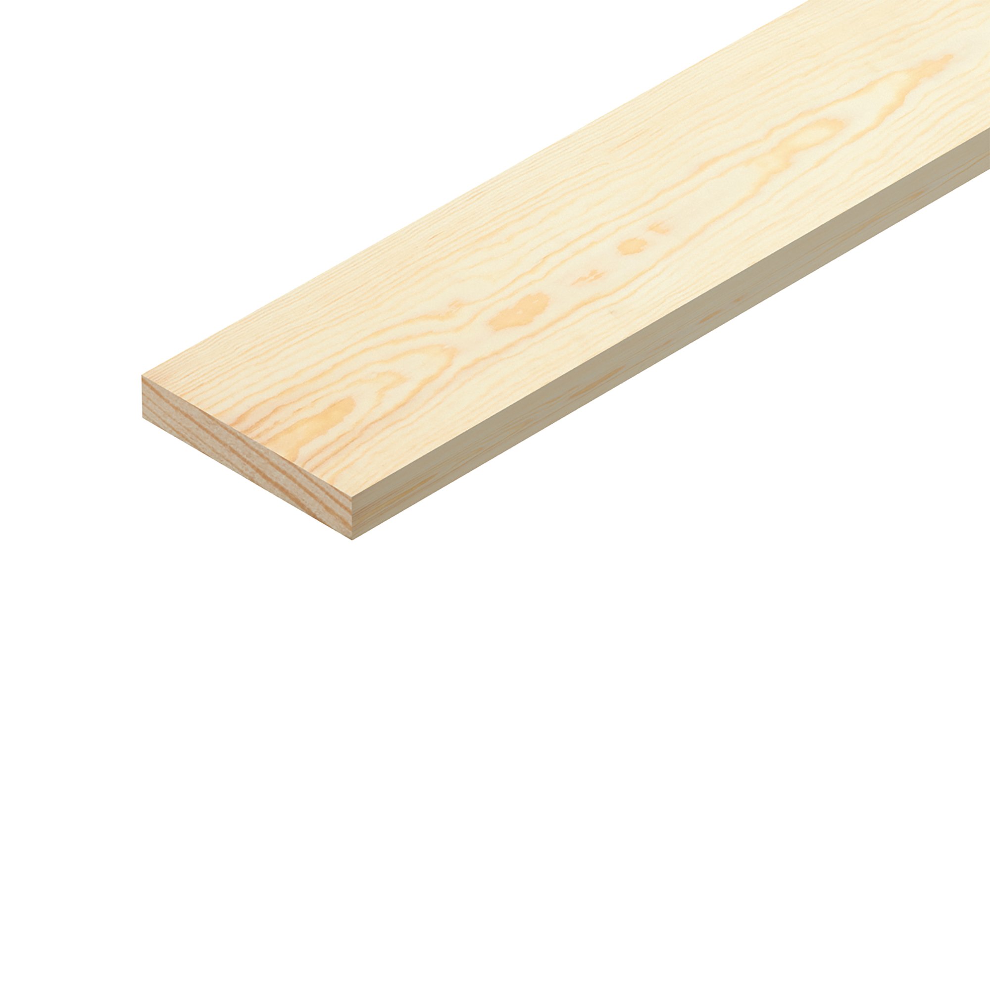 TM629 Clear Pine Stripwood 44x6x2400mm PEFC | Compare The Build