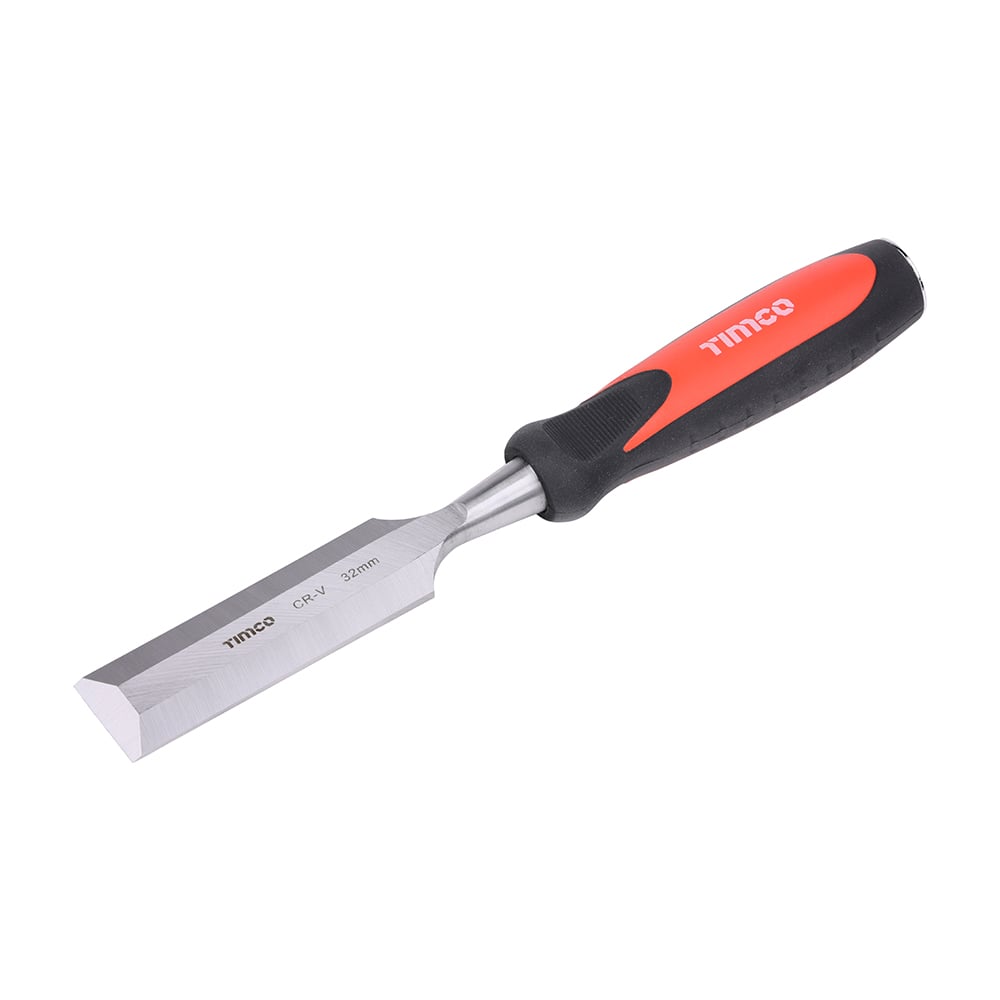 TIMco 468934 Bevel Edge Wood Chisel 32mm Price Comparisons | Compare The Build