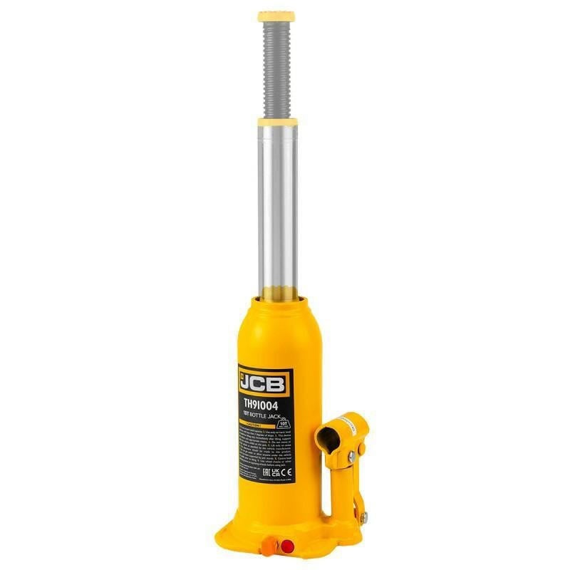 JCB 10 Tonne Automotive Hydraulic Bottle Jack, 450mm Maximum Lift Price Comparisons | Compare The Build