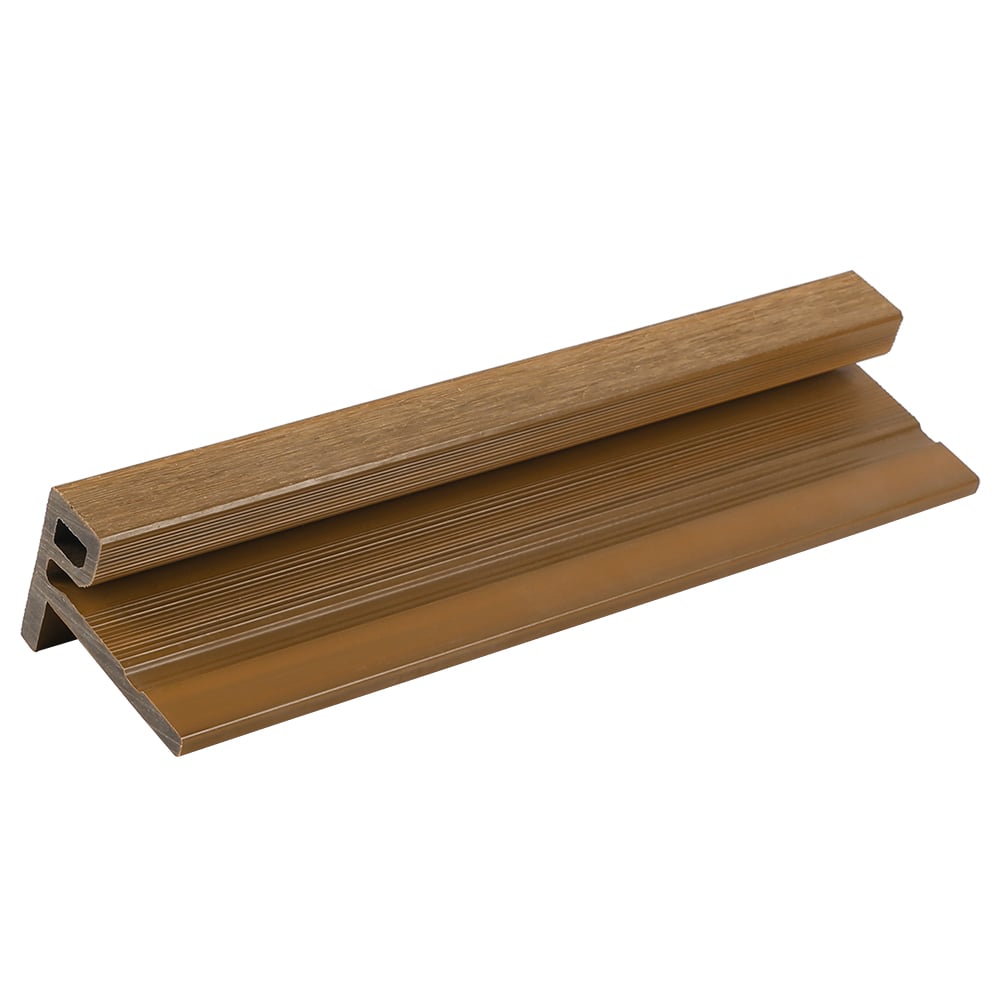 Ultrashield Naturale F-Trim for UH61 European Cladding - Teak - 3600x75x54mm Price Comparisons | Compare The Build