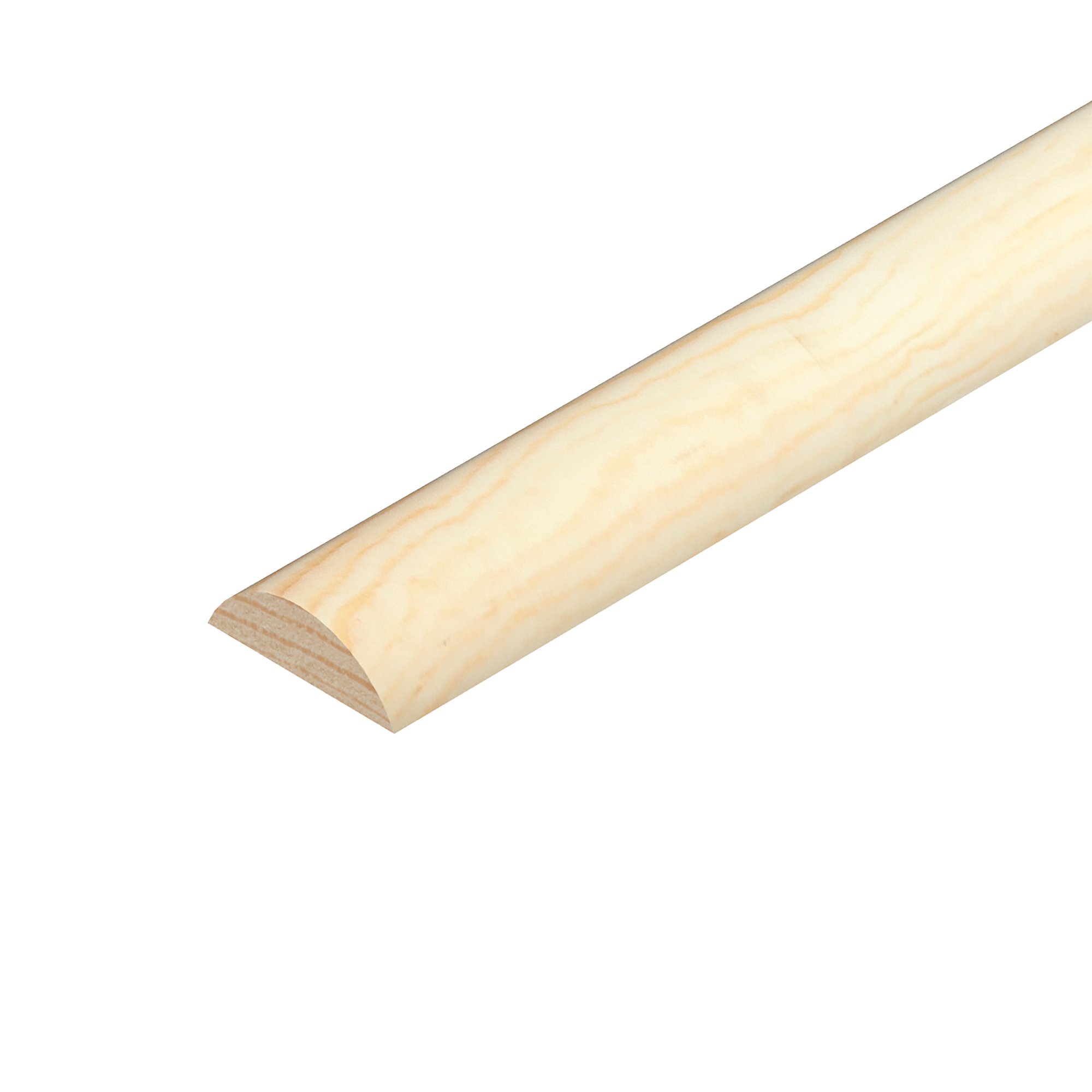 TM589 Pine Half Round Half Round 12x6x2400mm PEFC Price Comparisons | Compare The Build