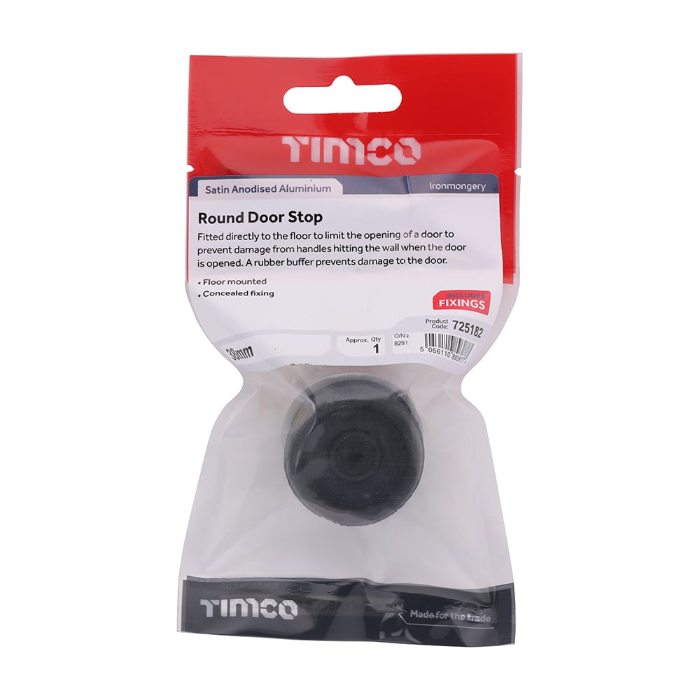 TIMco Shielded Round Door Stop SAA 38mm 1 EA Price Comparisons | Compare The Build