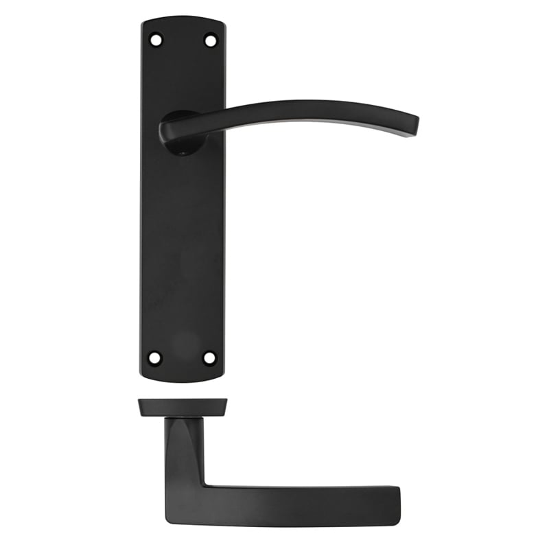 LPD Ironmongery Oxford Matt Black Handle Pack 54x56x130mm Price Comparisons | Compare The Build