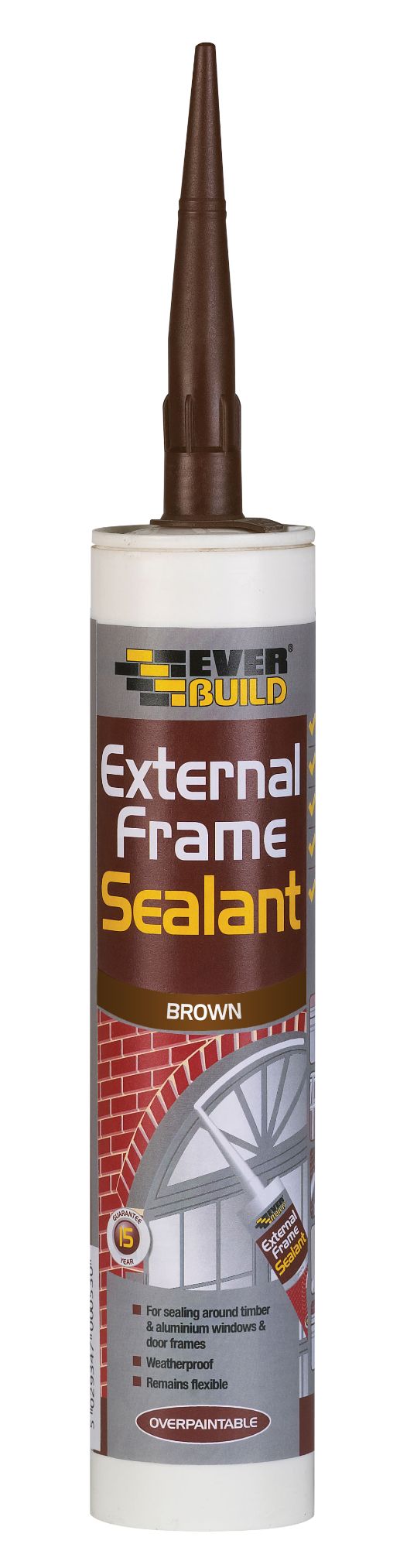 Everbuild EXTBN External Frame Sealant Brown Price Comparisons | Compare The Build