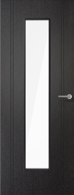 LPD Monaco Internal Black Laminate Glazed 1981x762x35mm Price Comparisons | Compare The Build