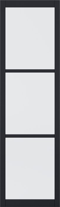 LPD Tribeca Internal Pre-finished Black Sidelight W8 without Lock Block 1981x579x35mm Price Comparisons | Compare The Build