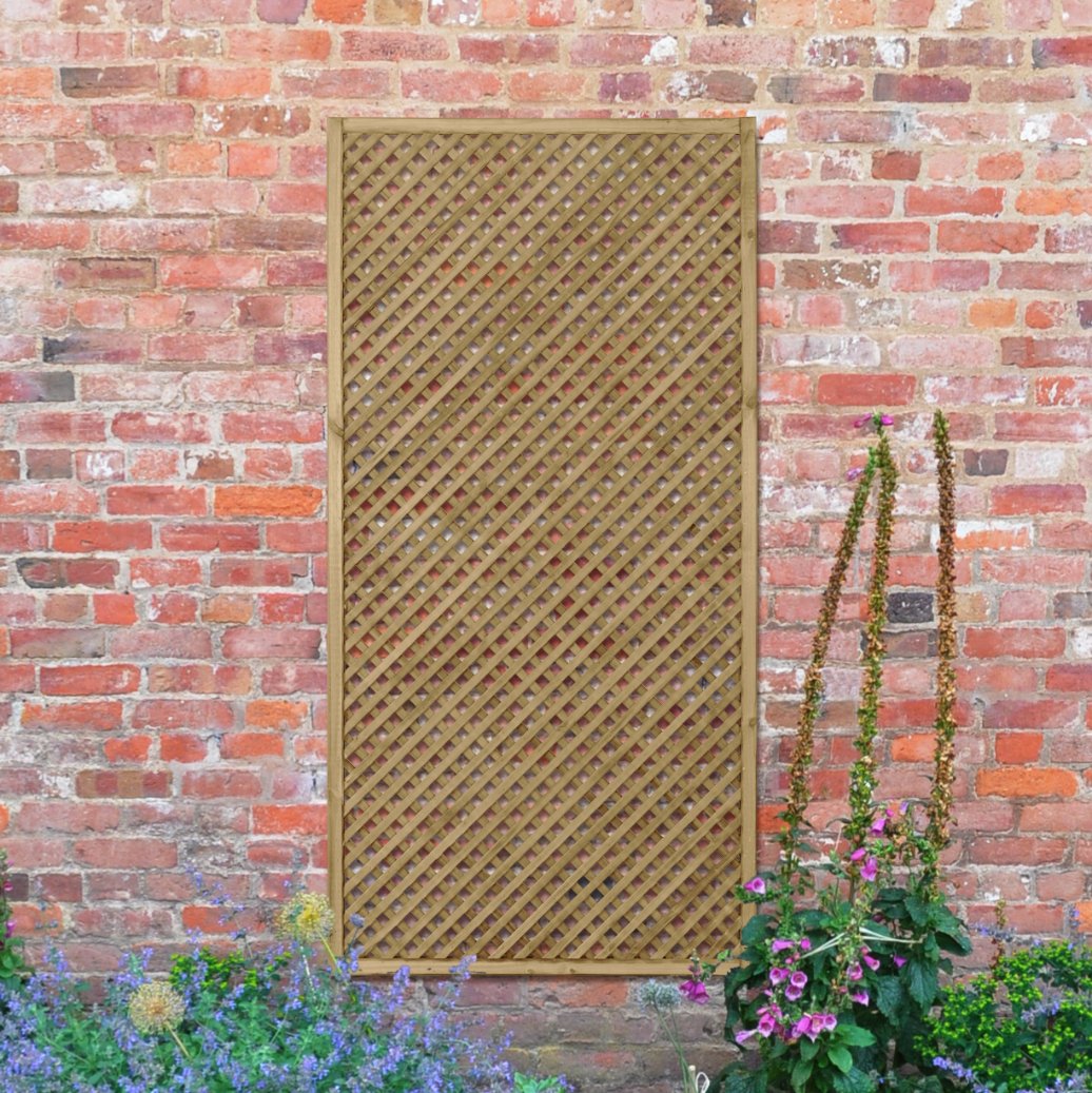 Wisley Lattice - 180 x 90cm - Pack of 5 FSC® certified Price Comparisons | Compare The Build
