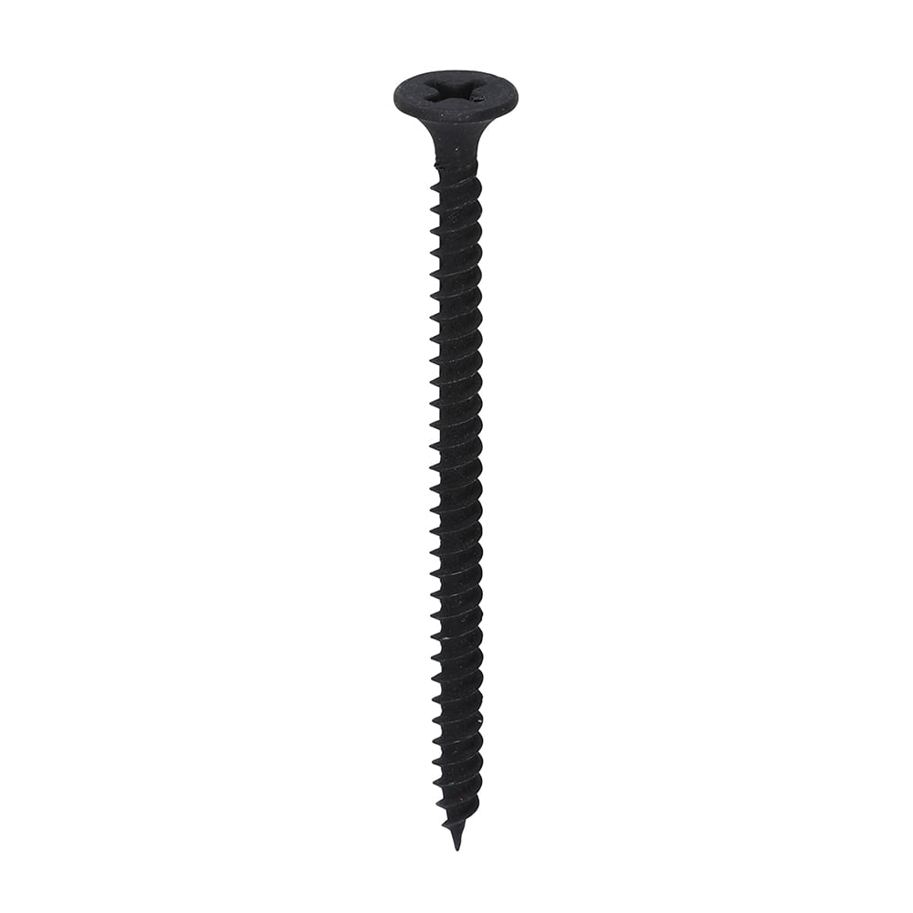 TIMco 3.5x55mm 00055DRY Drywall Screw Fine Thread - PH2 - Black (500/Box) Price Comparisons | Compare The Build