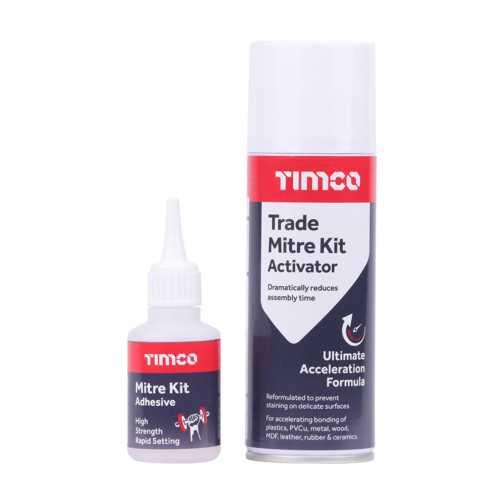 TIMco 247115 Instant Bond Mitre Kit 200ml/50g Price Comparisons | Compare The Build