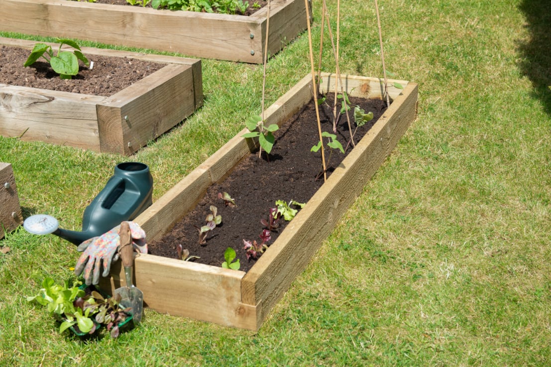 Caledonian Long Raised Bed - 45 x 180cm FSC® certified Price Comparisons | Compare The Build