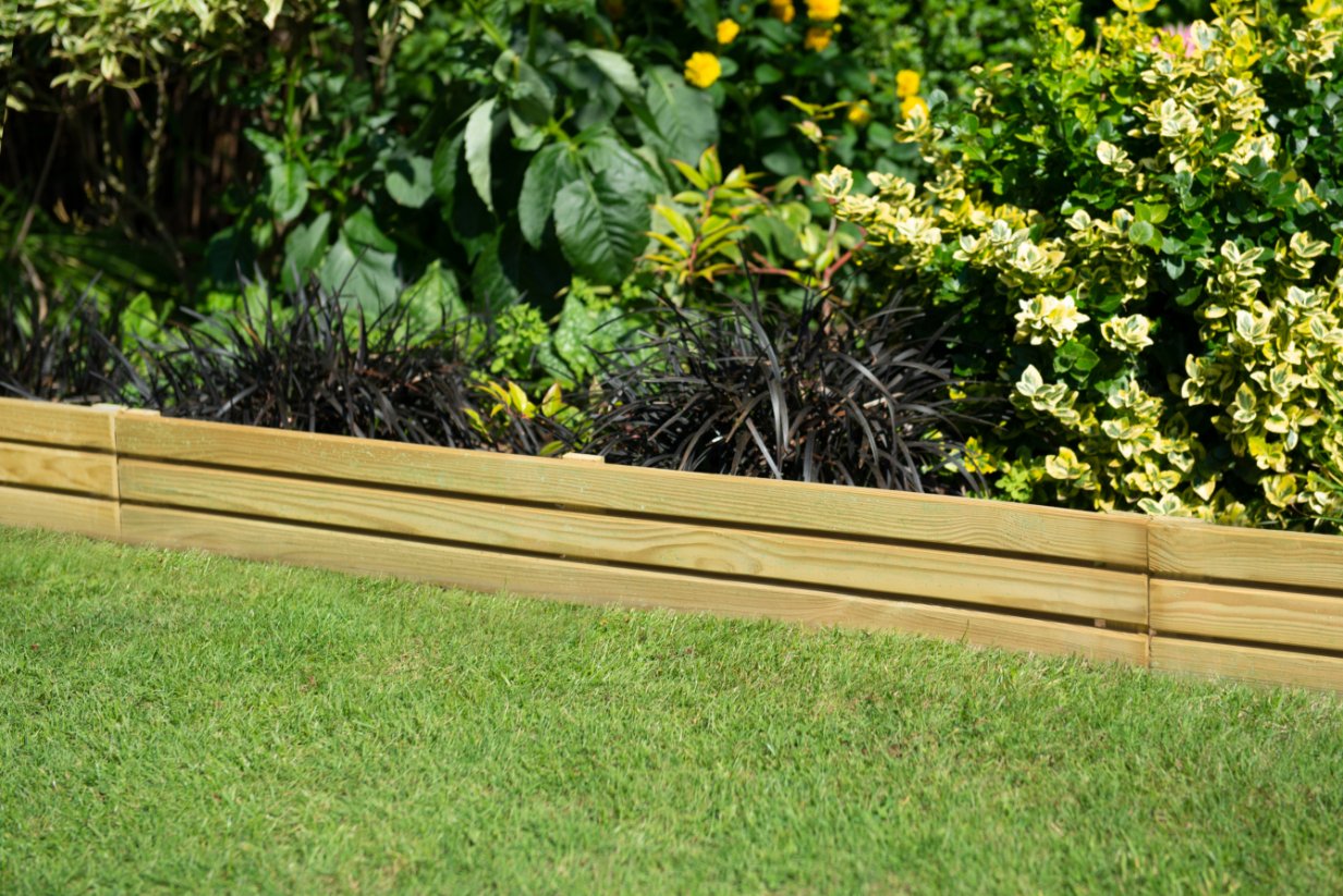Slatted Edging 120cm FSC® certified (5 Pack) Price Comparisons | Compare The Build