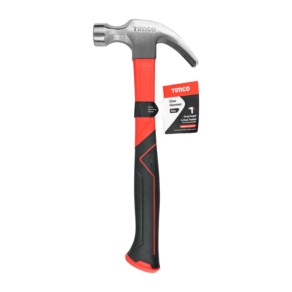 TIMco 468121 Claw Hammer - F/glass Handled 20oz 1 / EA | Compare The Build