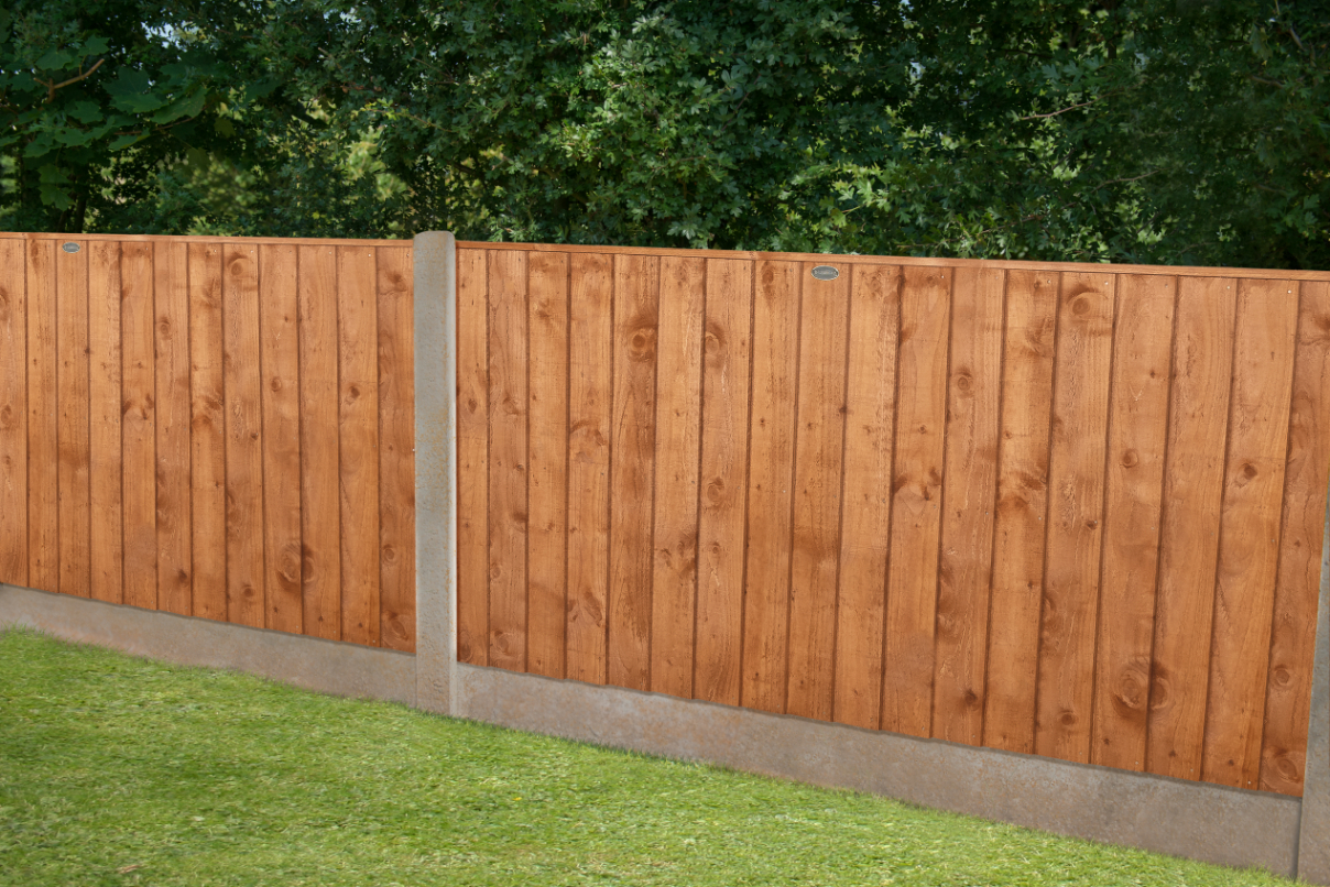 6ft x 4ft (1.83m x 1.23m) Closeboard Fence Panel - Pack of 4 FSC® certified Price Comparisons | Compare The Build