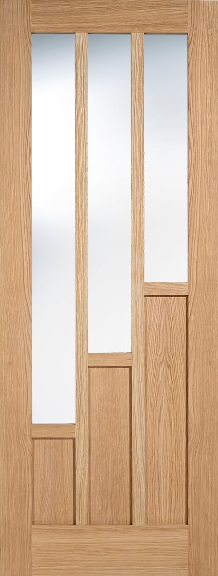 LPD Coventry Glazed Internal Oak 1981x686x35mm Price Comparisons | Compare The Build
