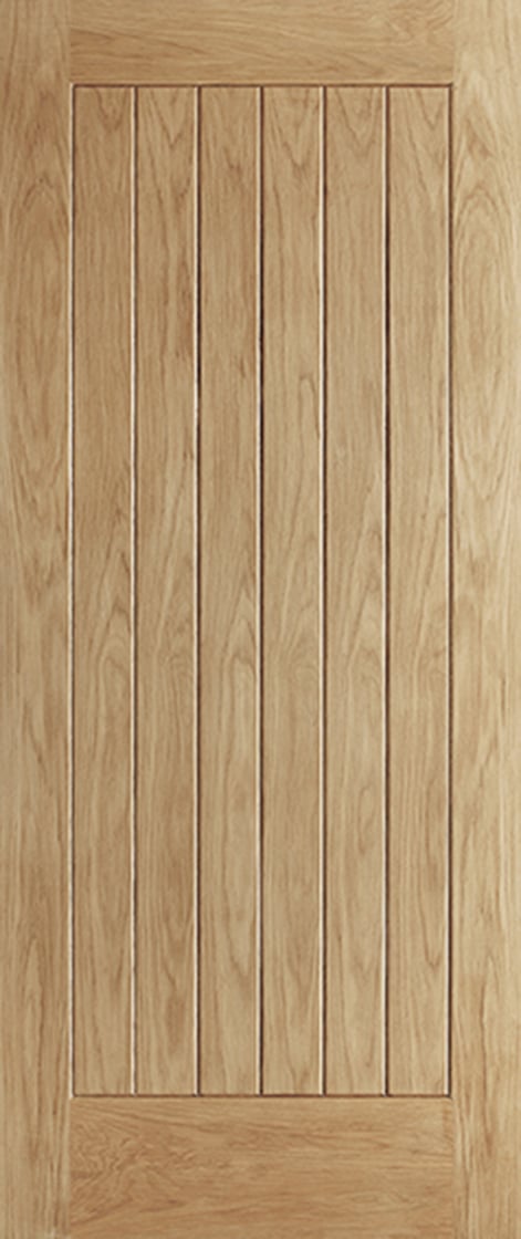 LPD Norfolk External Oak 1981x762x44mm Price Comparisons | Compare The Build