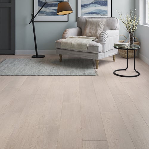 Infinite Flooring Light Grey Oak Laminate Straight Plank Textured V-Groove AC4 Click 8x197x1218mm (1.92m²/pack) Price Comparisons | Compare The Build