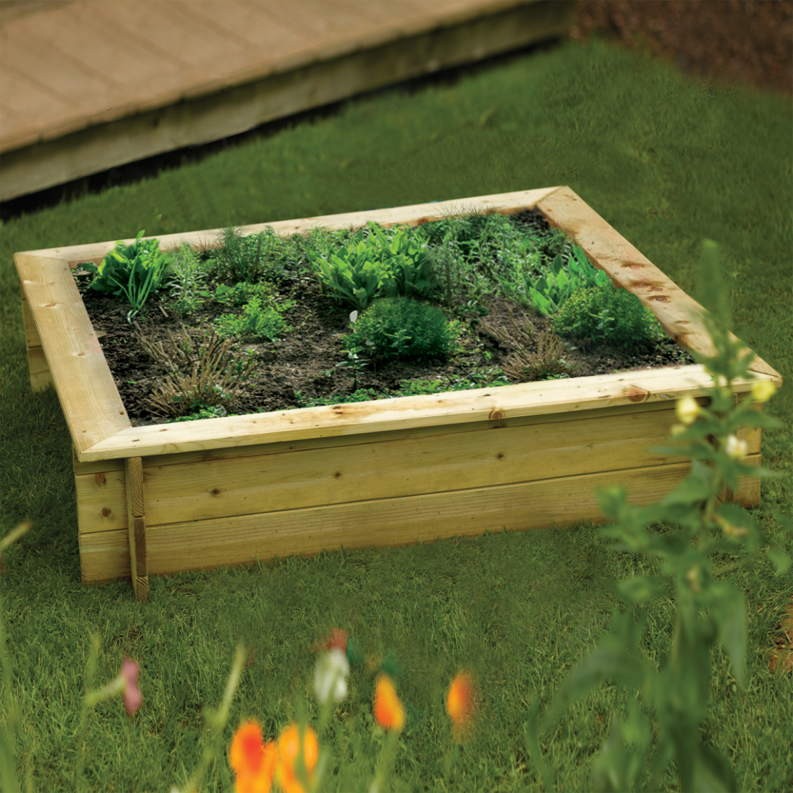 Rowlinson Raised Bed/Sandpit Price Comparisons | Compare The Build