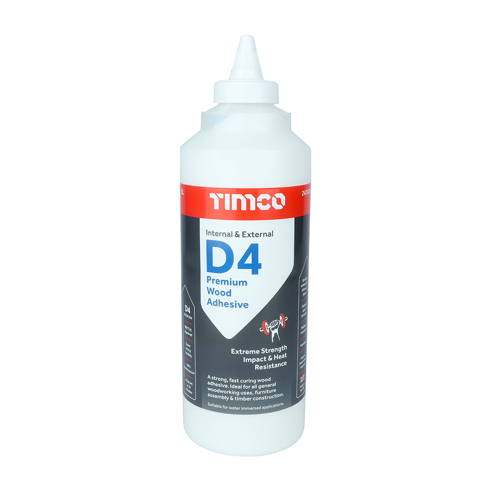 TIMco 247471 Premium D4 Wood Adhesive Price Comparisons | Compare The Build