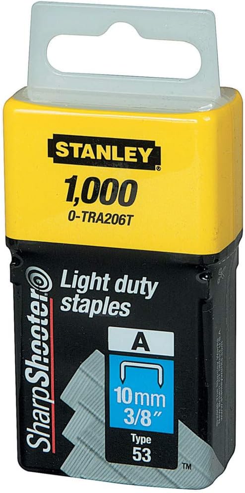 Stanley 1-TRA-706T Heavy Duty Staple 10mm (1000) | Compare The Build