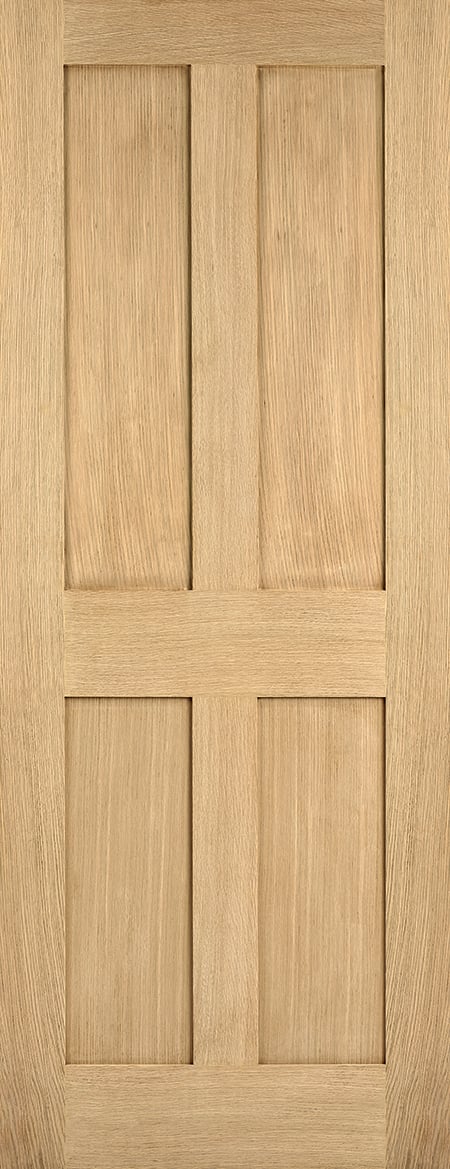 LPD London Internal Oak 1981x838x44mm Price Comparisons | Compare The Build