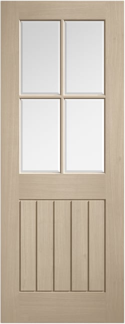 LPD Mexicano Internal Pre-finished Blonde Oak Glazed 1981x838x35mm Price Comparisons | Compare The Build