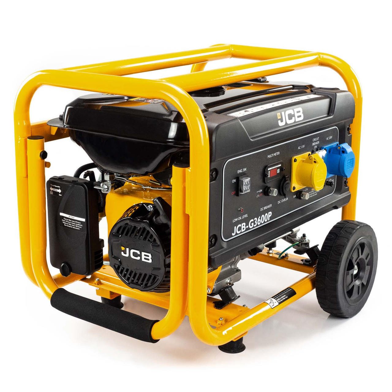 JCB 7.5hp Petrol Generator 3.6kW Single Phase 224CC Price Comparisons | Compare The Build