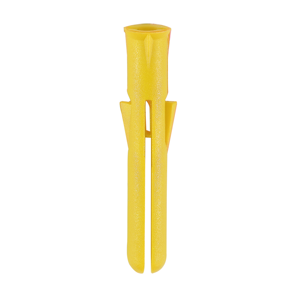 25mm Yellow Plastic Plug (50/TIMpac) Price Comparisons | Compare The Build