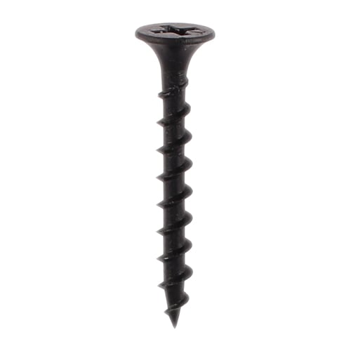 TIMco 75mm 00075DRYC Drywall Screw Coarse Thread - PH - Black (500/Box) Price Comparisons | Compare The Build