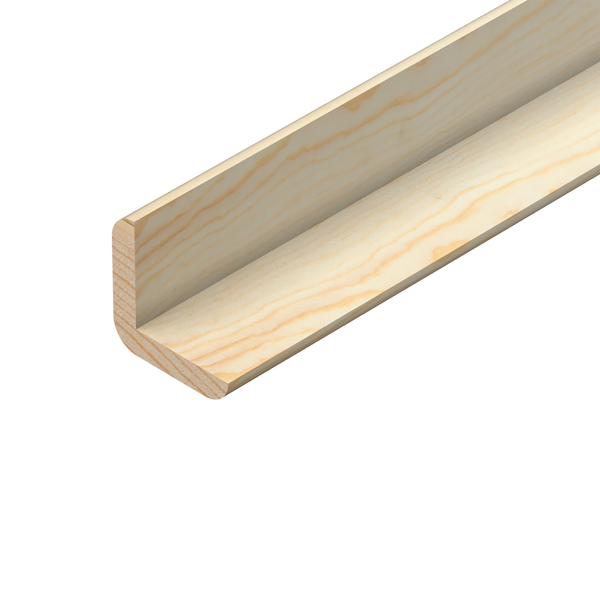 TM510 Pine Cushion Corner Angle 30x30x2400mm PEFC Price Comparisons | Compare The Build