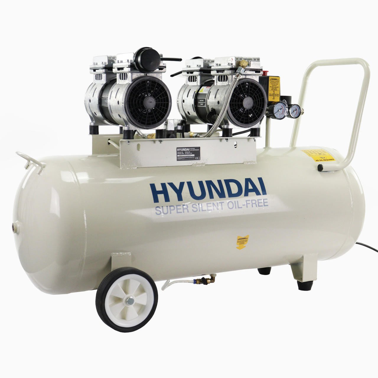Hyundai 2hp 100 Litre Electric Silent Air Compressor Price Comparisons | Compare The Build
