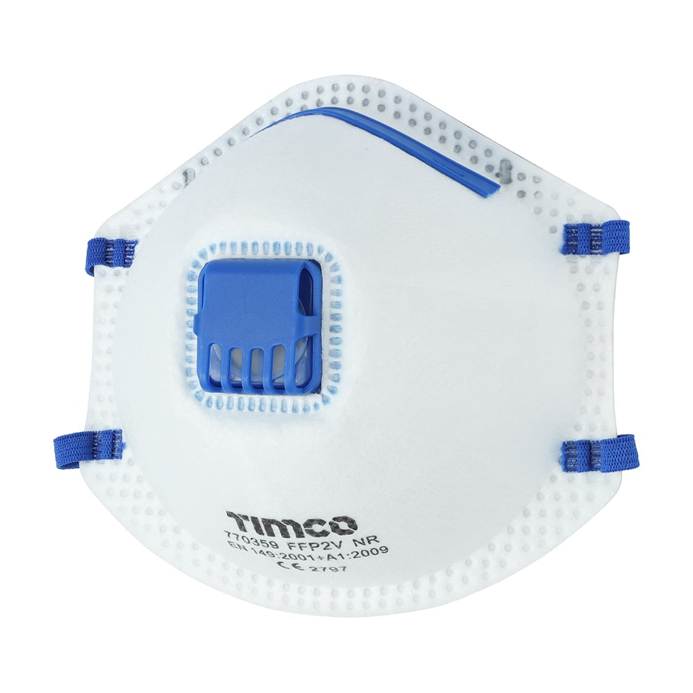 TIMco 770045 FFP2 Moulded Mask with Valve Price Comparisons | Compare The Build