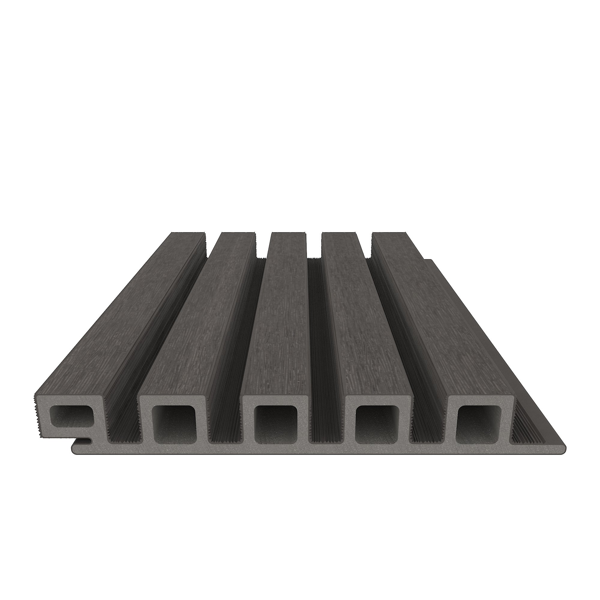 Ultrashield Naturale UH61 European Cladding Board - Silver Grey - 2500x196.5x25mm (187.5mm Cover) | Compare The Build