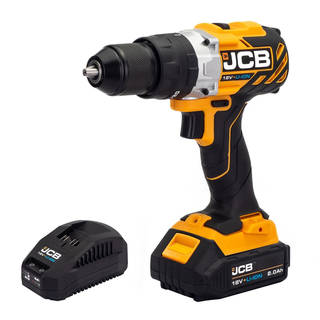 JCB 18V Brushless Combi Drill 1x 2.0AH Lithium-Ion Battery Price Comparisons | Compare The Build