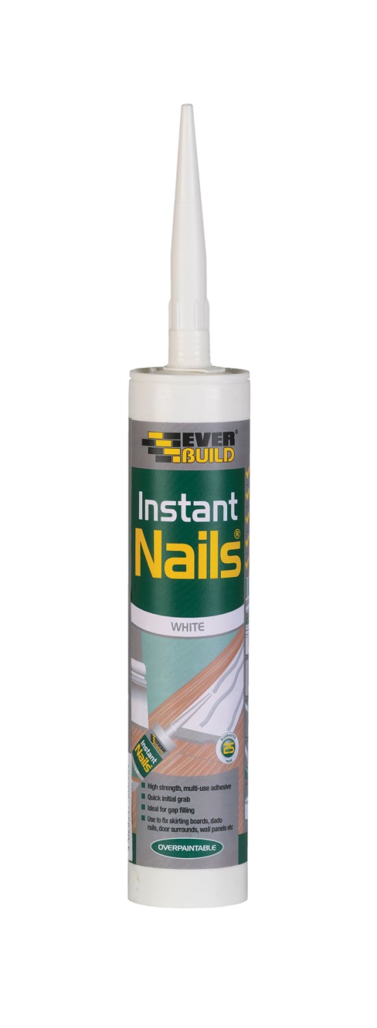 Everbuild 25INST Instant Nails Adhesive White Price Comparisons | Compare The Build