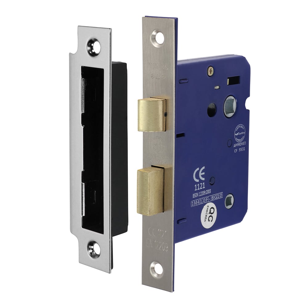 TIMco 675222 Bathroom Lock Satin Nickel 78 Case/ 57 Backset Price Comparisons | Compare The Build