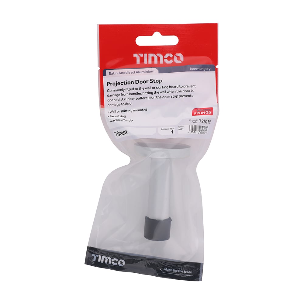 TIMco Projection Door Stop SAA 70mm 1 EA Price Comparisons | Compare The Build