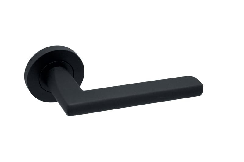 LPD Ironmongery Parma Matt Black Privacy Handle Pack 54x56x130mm Price Comparisons | Compare The Build
