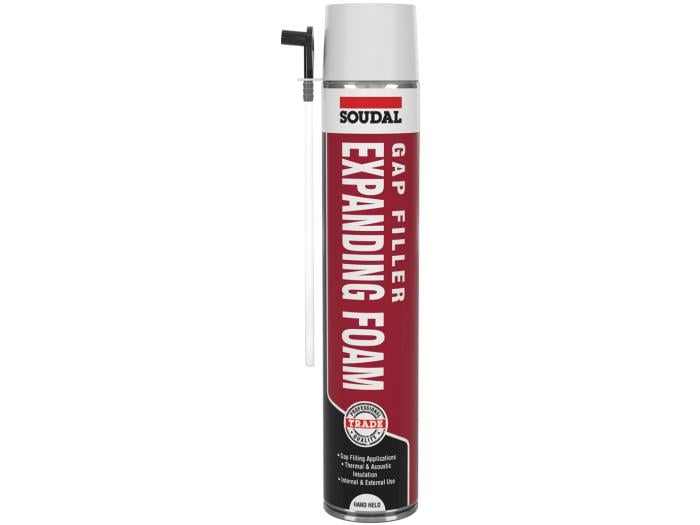 Soudal Gap Filler Expanding Foam - Hand Held 750ml | Compare The Build