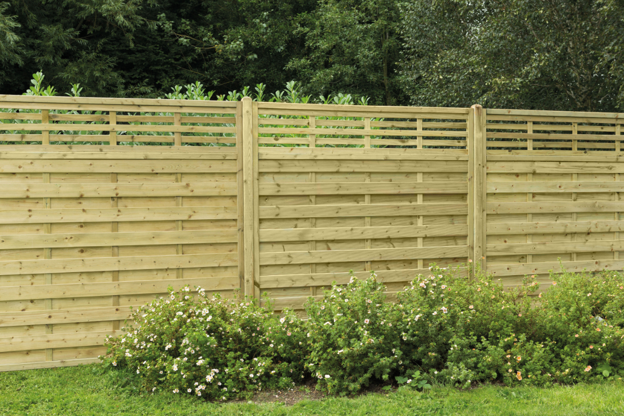 1.8m x 1.8m Pressure Treated Decorative Kyoto Fence Panel - Pack of 5 FSC® certified Price Comparisons | Compare The Build