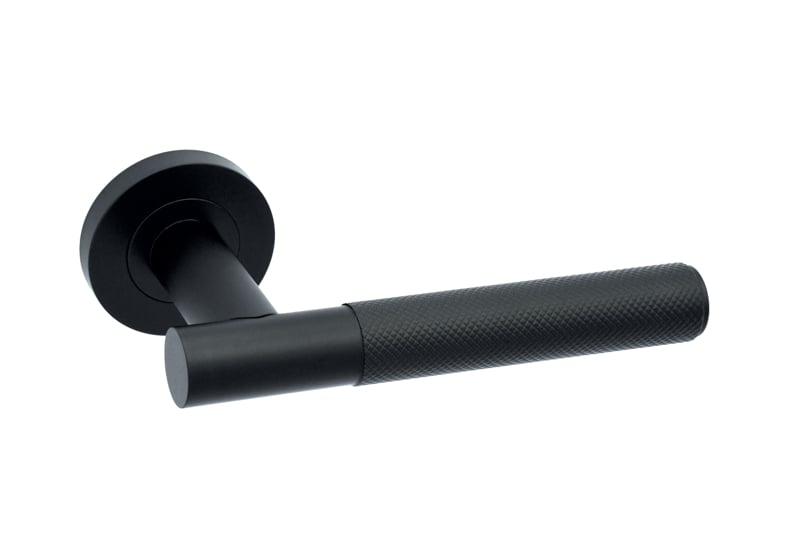 LPD Ironmongery Lugano Matt Black Privacy Handle Pack 54x56x130mm Price Comparisons | Compare The Build
