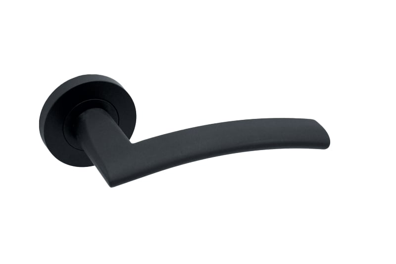 LPD Ironmongery Genoa Matt Black Handle Hardware Privacy Pack 230x160x60mm Price Comparisons | Compare The Build
