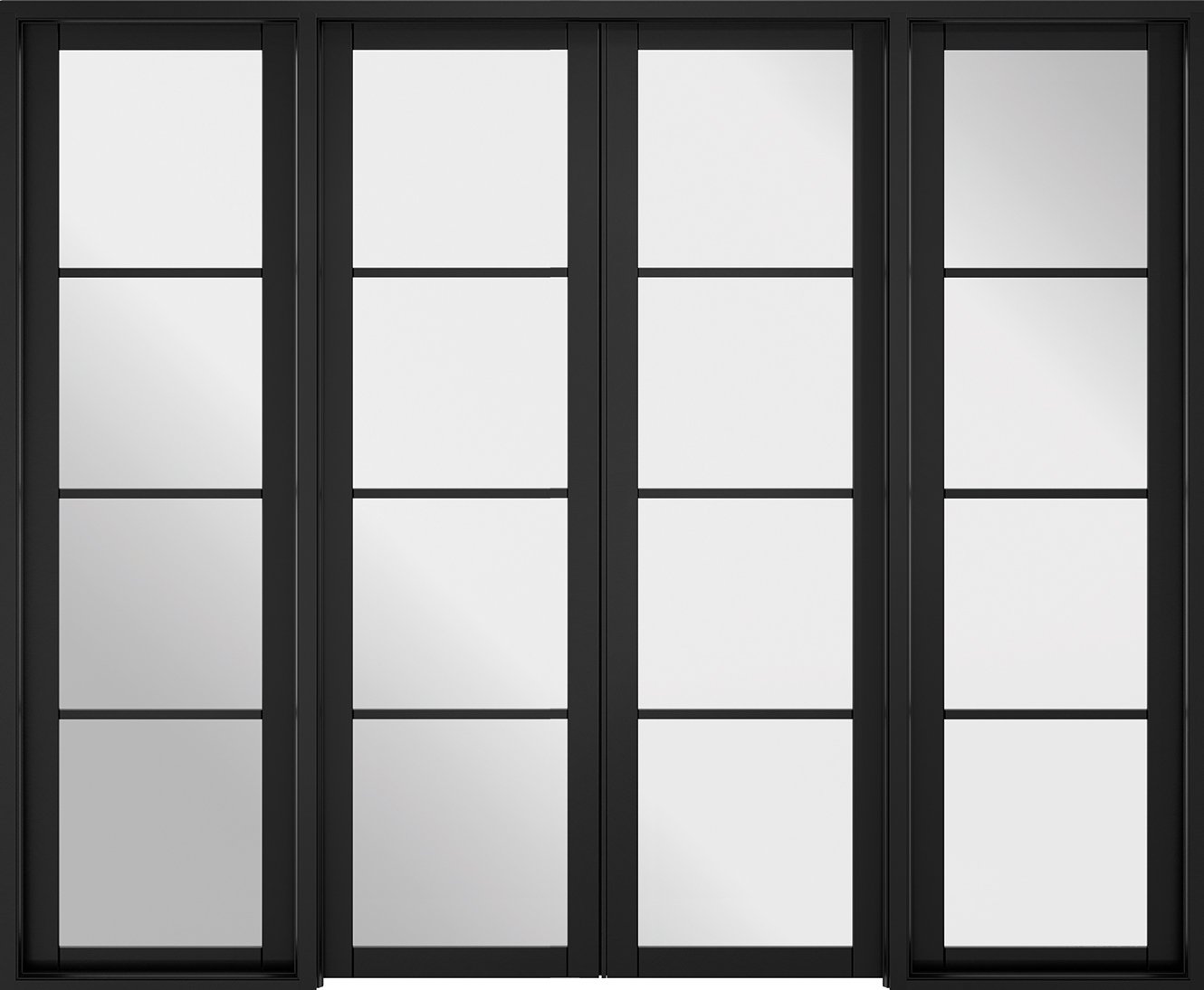LPD Soho Room Divider Black Pre-finished W8 2031x2478x35mm | Compare The Build