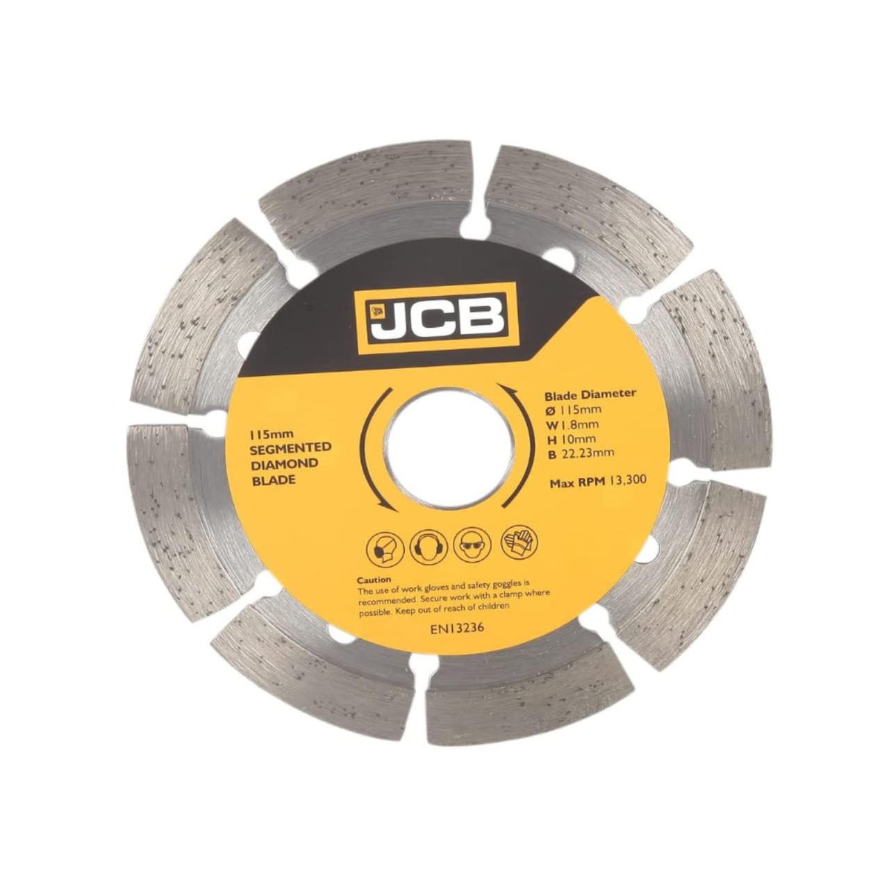 JCB 115 mm Segmented Diamond Blade 22.23mm Bore for Angle Grinders Price Comparisons | Compare The Build