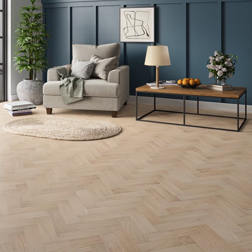 Infinite Flooring Rustic Engineered Oak Herringbone Smooth Invisible Oiled T&G 10x80x300mm (0.96m²/pack) Price Comparisons | Compare The Build