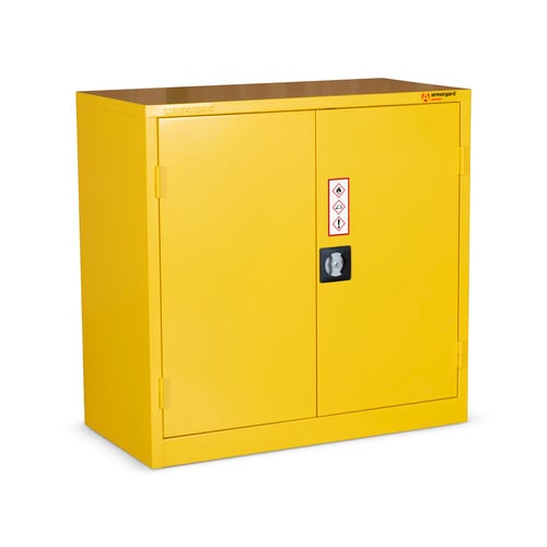 Armorgard Safestor Hazardous Floor Cupboard 900x480x900mm (HFC3) Price Comparisons | Compare The Build